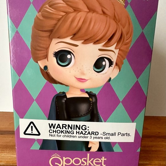 Banpresto Frozen II Anna Ver. A Q Posket Statue (BP18216) - Picture 4 of 7